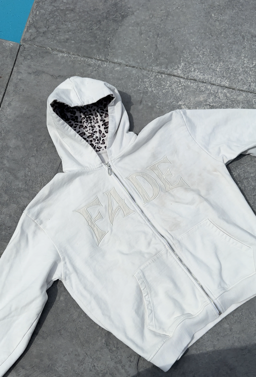F4DE Leopard Zip Ups