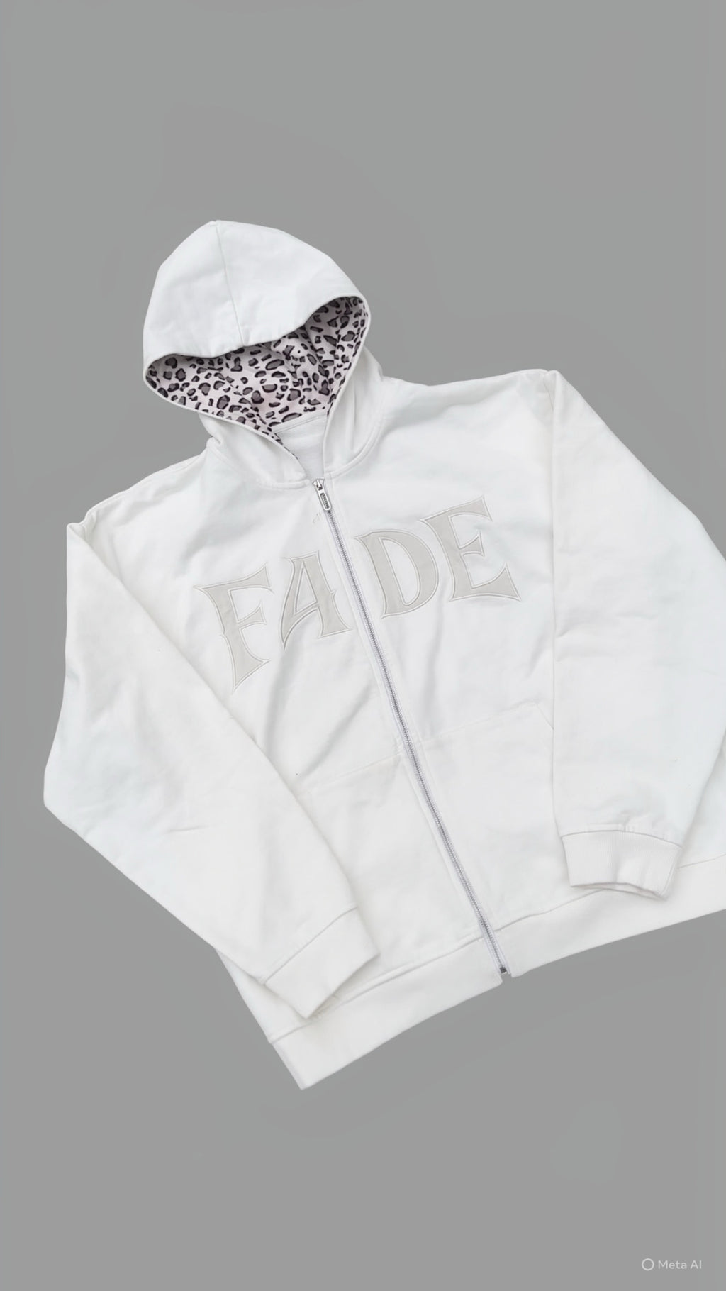 F4DE Leopard Zip Ups