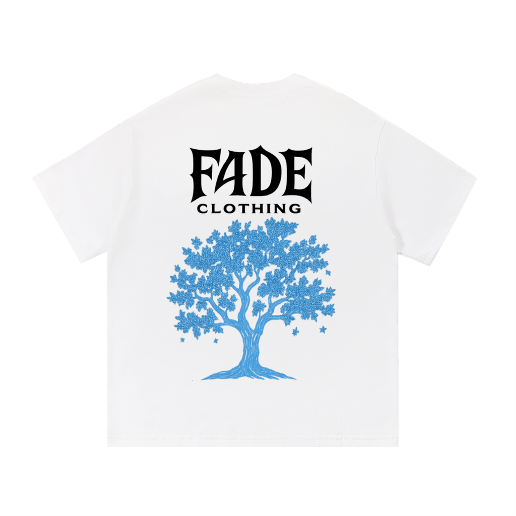 F4DE (White-Blue) T-Shirt